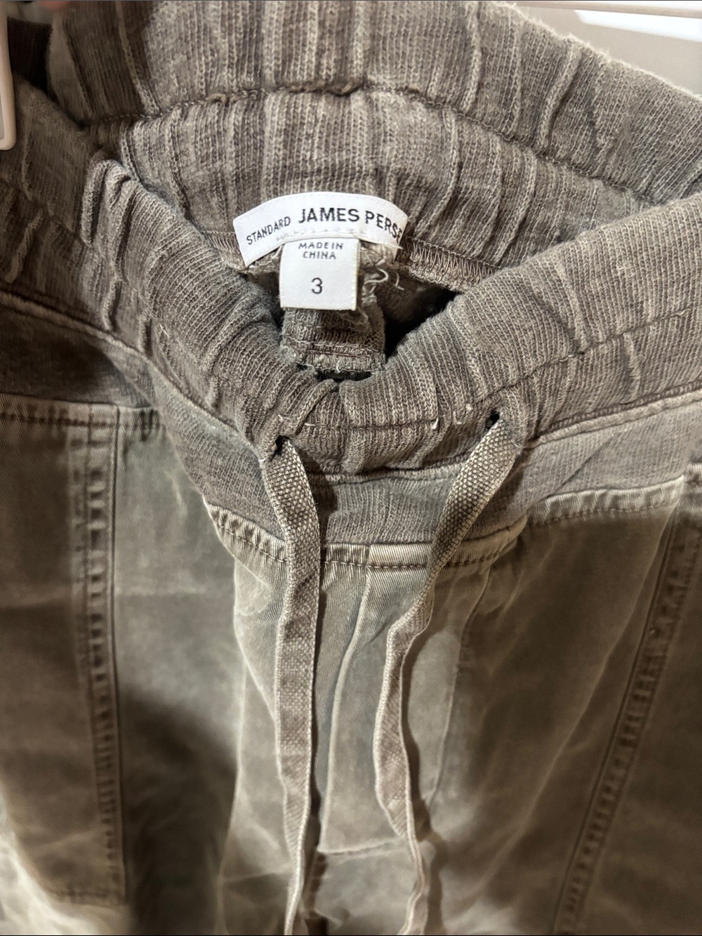 James Perse Mixed Media Pant - Picture 5 of 6